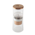 Copper lid glass Cold brew coffee maker