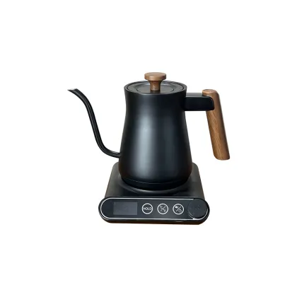 Luxury Minimalist Pour Over Coffee Kettle Non Slip Handle Durable Shatterproof Gift Self Use Coffee Lover Pour Over Coffee Kettl