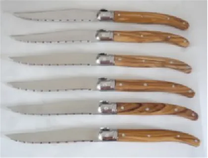 Olive Wood Steak Knives