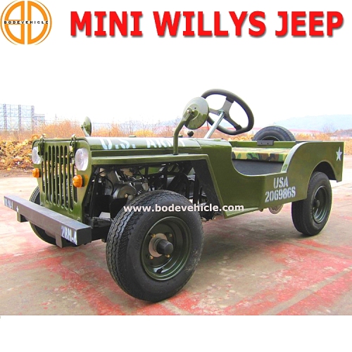 Kalite güvence 1500w Mini Jeep Willys Satılık işaret