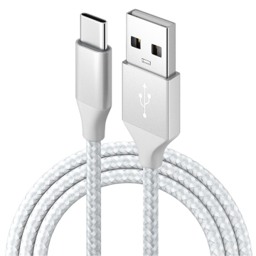 Heißverkaufs Nylon geflochten USB C, um ein schnelles Ladedatenkabel für Samsung und iPhone 15 zu USB