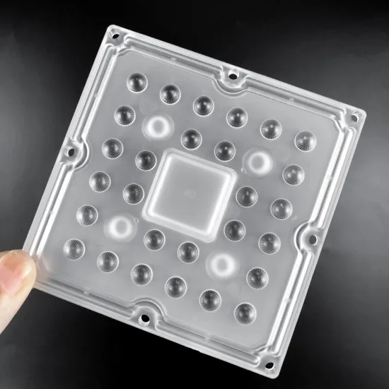 100 mm UV PC Outdoor Lighting Lens for Street Lights with Customizable Angle