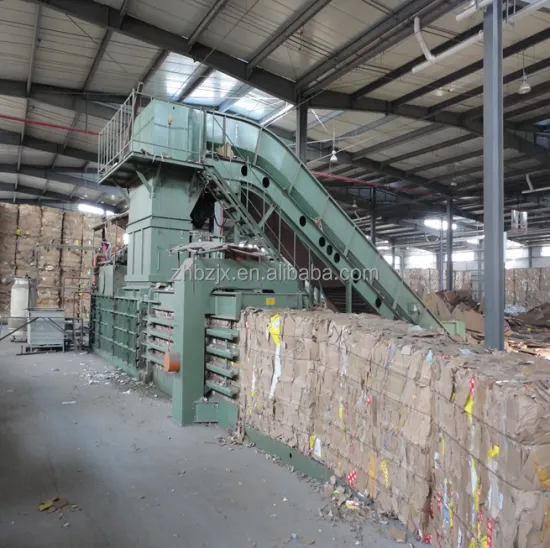 Automatic Vertical Hydraulic Cardboard Box Baling Press Machine
