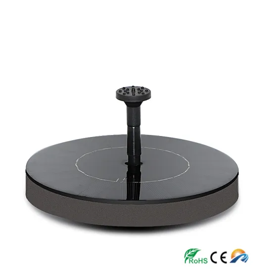 Solar Fountain With Battery