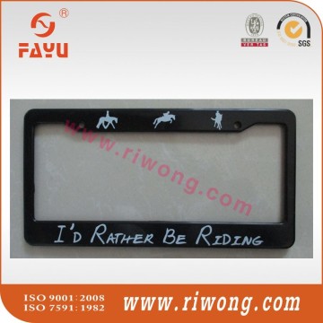 Printed Decorative License Plate Frames