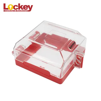 PC Material Electrical Emergency Stop Switch Lockout