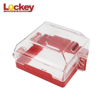 PC Material Electrical Emergency Stop Switch Lockout
