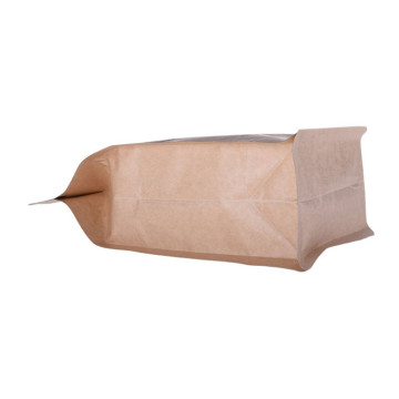 Wysokiej jakości torba papierowa typu kraft na żywność