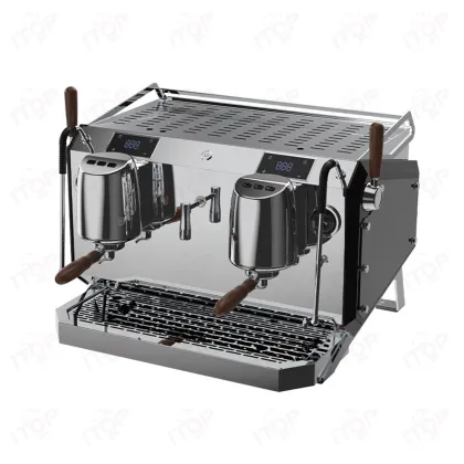 Commercial Professional Double Head Coffee Machine - Two Group Commercial Coffee Maker