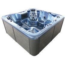 Outdoor Massage Spa Hydro 6 Persons Acrylic Hot Tub Supplier