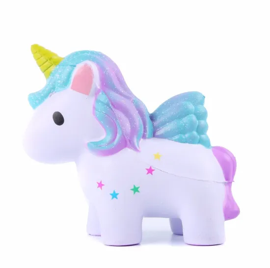 Wholesale Kawaii Cute Colored Unicorn Stress Toys - Slow Rising Relaxation Toy for Kids