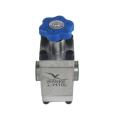 Colliery machine hydraulic bidirectional throttle valve