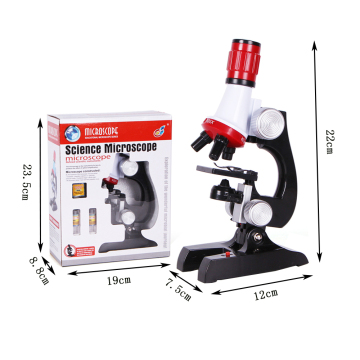 Wholesale Illuminated Monocular Biological Microscope for Children Education