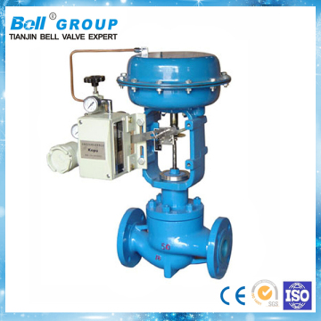 Double acting pneumatic actuator wcb globe valve