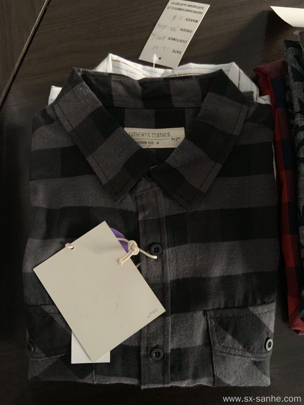 Fashionable Men's Striped Cotton Shirt