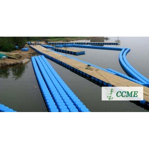 Plastic HDPE floating pontoon cubes
