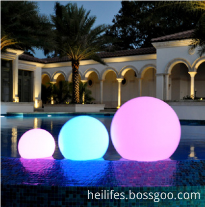 LED Color Changing Waterproof Outdoor Light Ball
