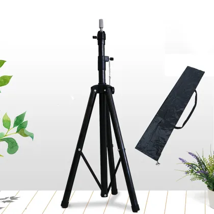 Wig Stand Tripod Mannequin Head Stand Adjustable Wig Head Stand Holder for Cosmetology Hairdressing Training