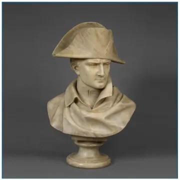Antique Stone Roman Bust Statue For Sale