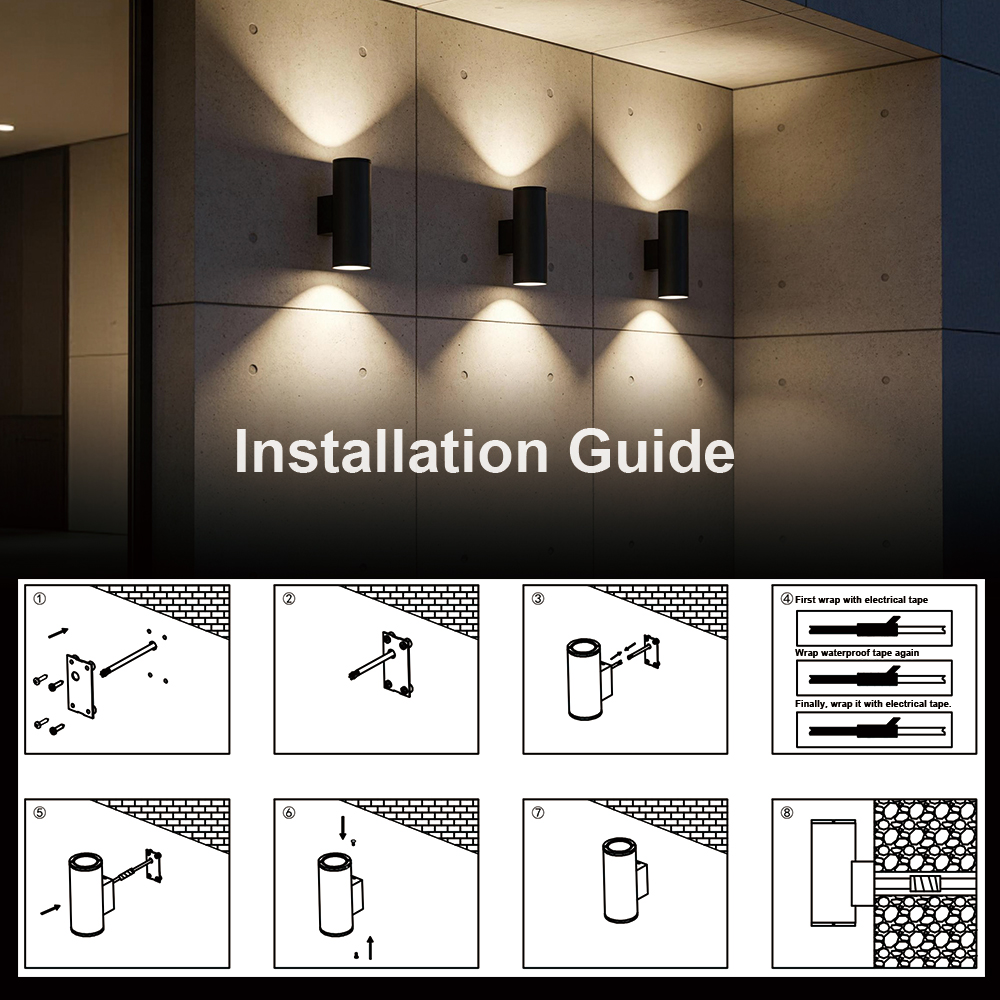 Waterproof ip65 outdoor wall light Waterproof ip65 outdoor wall light
