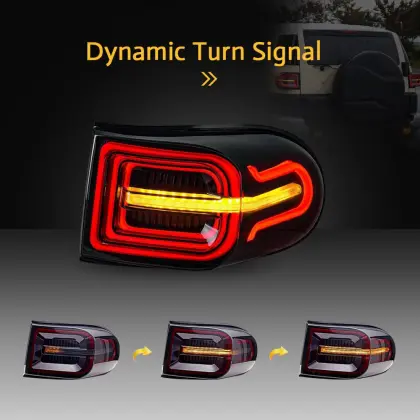 HCMOTIONZ LED Tail Lights For Toyota FJ Cruiser 2007-2015