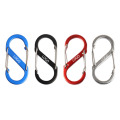 S Carabiners Clip For Bag Custom Laser Engraved Shaped Tactical Carabiners Clip Manufactory