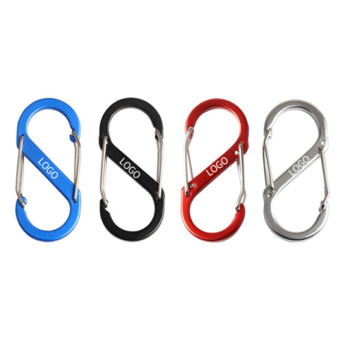 Carabiners Custom 50MM Snap clip S Shaped Carabiner Hook Manufactory