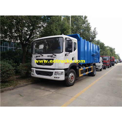 12 CBM Dongfeng Docking Trash Trucks