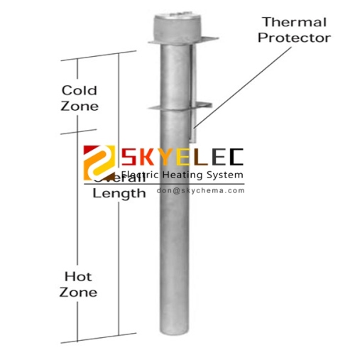 Titanium Single Tube Immersion Heaters