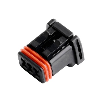3 Pin Female Black Housing Waterproof Plug JAE MX19A003S51 Connector
