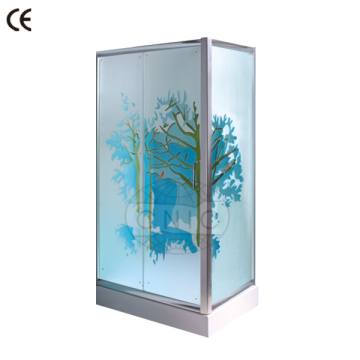 Free standing rectangle bathroom shower enclosures