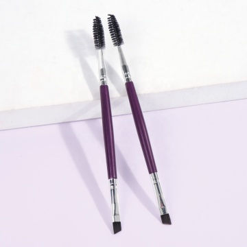 Vegan 2-in-1 Double-ended Eyebrow Brush - Custom Makeup Brush Set Wholesale