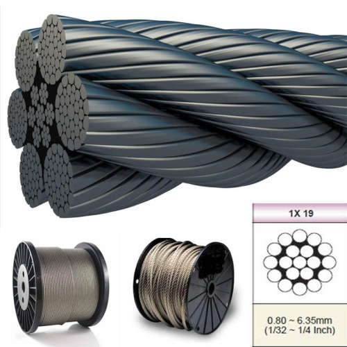Stainless steel wire tali