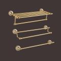 High Quality golden aluminum toilet bathroom accessories Washroom accessory Set