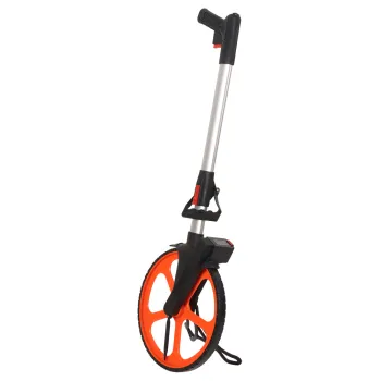 SW-410 Surveying Wheel: 318mm Diameter with Brake for Accurate Measurements