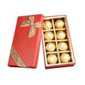 Golden Chocolate Gift Packaging Box