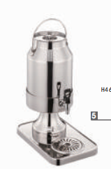 80-M6HW 6L STAINLESS STEEL MILK CAN