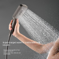 Bathroom Gun Gray Piano Solid Brass Rain Shower