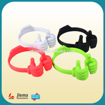 free sample multifunction portable and perfect thumb type mobile phone holder