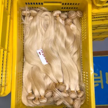 613 Blonde Virgin Human Hair Vendors,613 Cuticle Aligned Virgin Hair Bundles ,Blonde Virgin Human Hair 613 Bundles With Closure