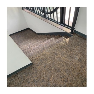 Custom Light Blue Granite Stairs for Steps and Riser Customization