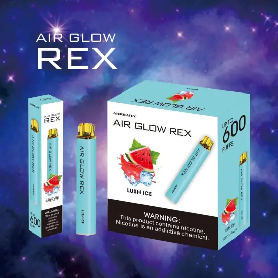 lush ice battery electronic cigarettes vapes 500-600 puffs