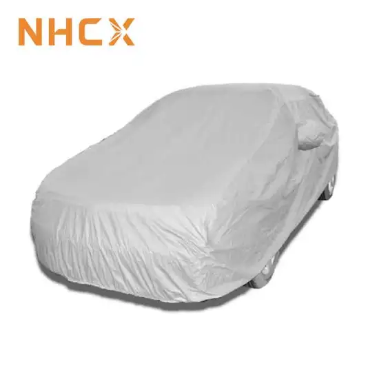NHCX Universal Full Body Car Cover for Outdoor Sun Protection, UV, Rain, and Snow - Waterproof