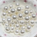 Groothandel ronde imitatie acryl parel ronde spacer losse bedels kralen DIY sieraden