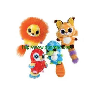 Plush Owl Keychains