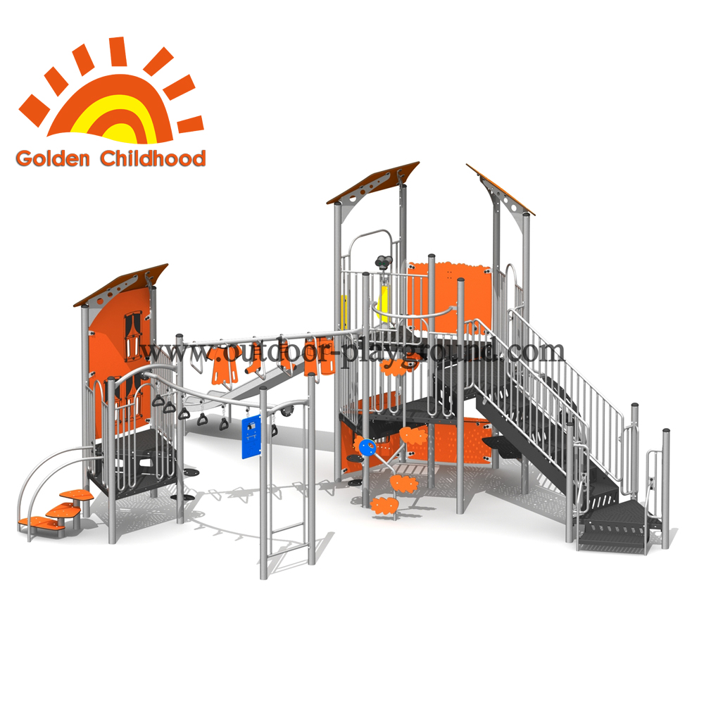 Orange Mix Playground Combination For Children