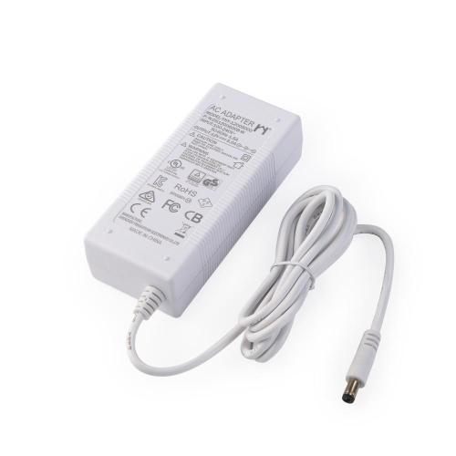 Adaptateur CAC de couleur blanche 12V 5A