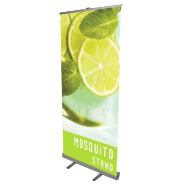 Premium Roll-Up Aluminum Banner Stand: Portable Display Solution for Events and Trade Shows