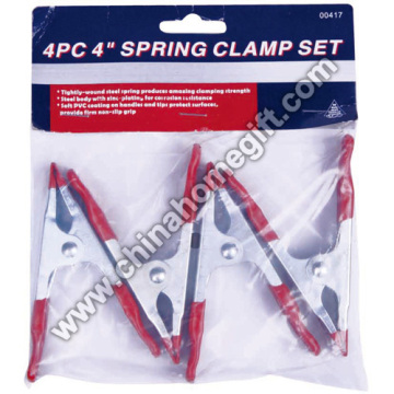 4' SPRING CLAMP SET