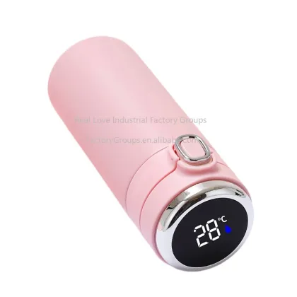 Smart Temperature Display Stainless Steel Vacuum Insulated Thermos Cup